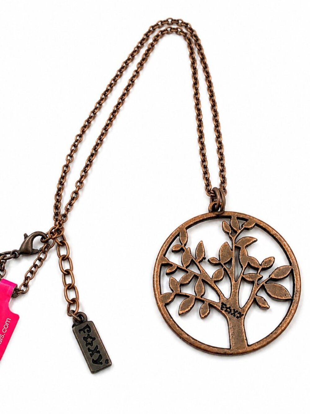 Foxy Tree of Life Necklace | Bronze Tone | Made in Canada | NWT